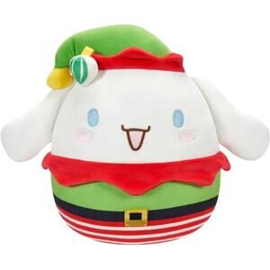 Squishmallow Kellytoy Plush Sanrio Hello Kitty & Friends 8" Cinnamoroll Elf
